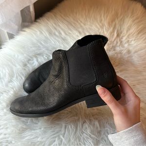 Frye Black Ankle Booties Sz 8